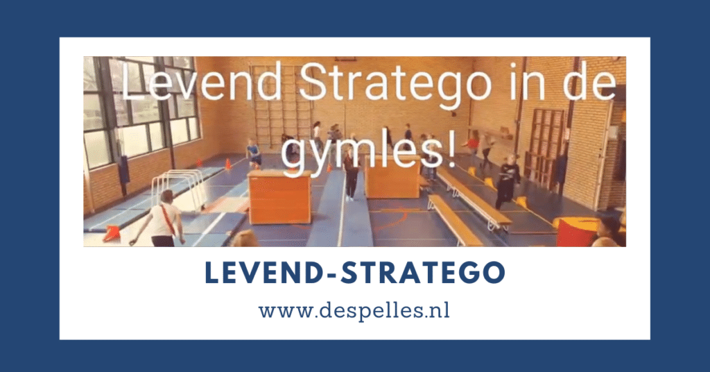 Levend Stratego in de gymles