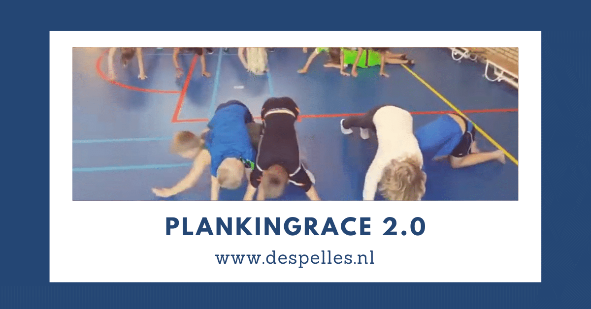 Plankingrace 2.0 in de gymles
