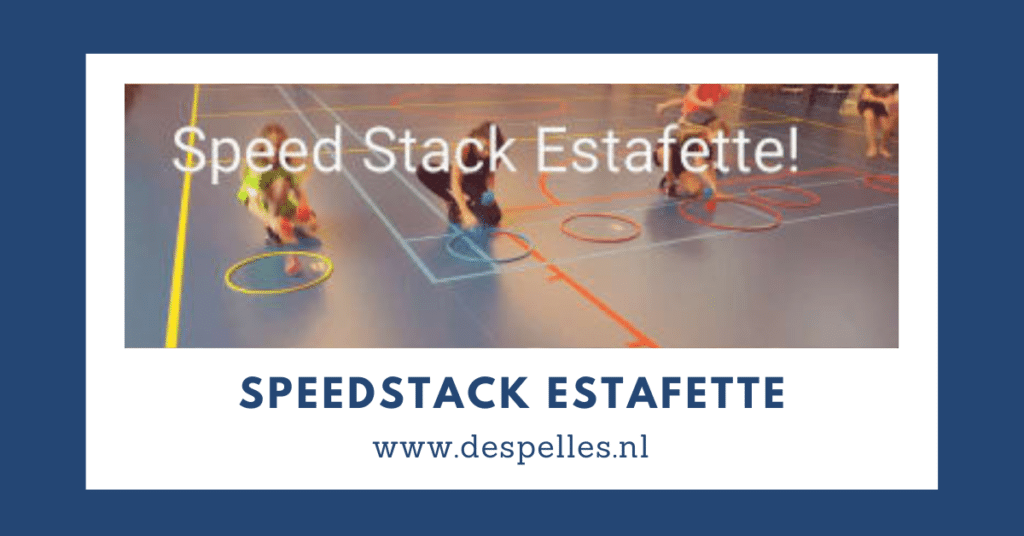 Speedstack Estafette in de gymles
