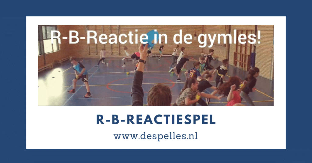 R-B-Reactie in de gymles