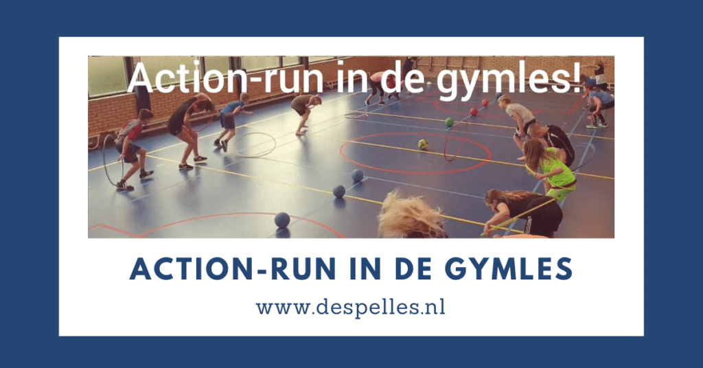 Action-run in de gymles