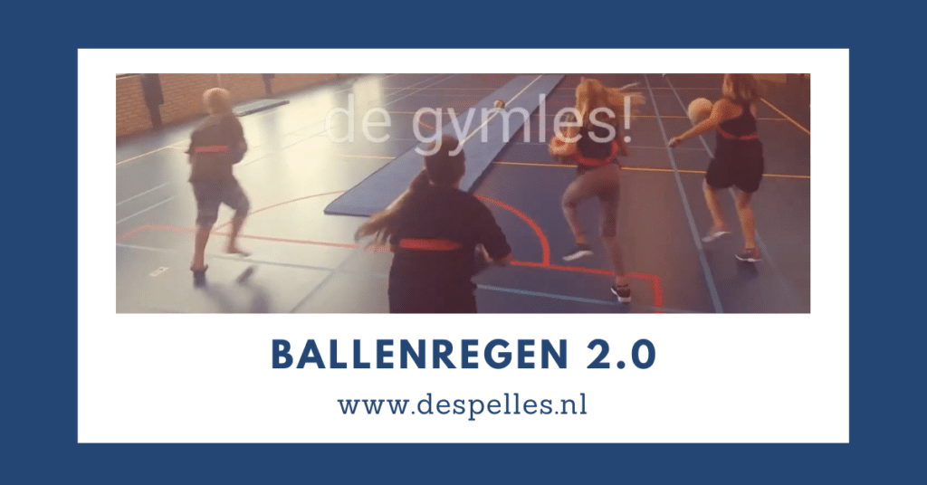 Ballenregen 2.0 in de gymles