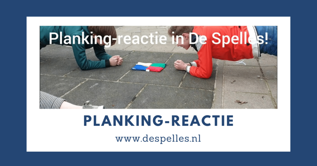 Planking-Reactie in de gymles