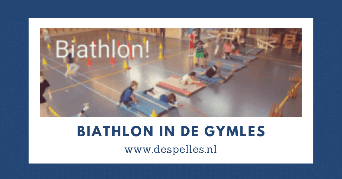 Biathlon in de gymles