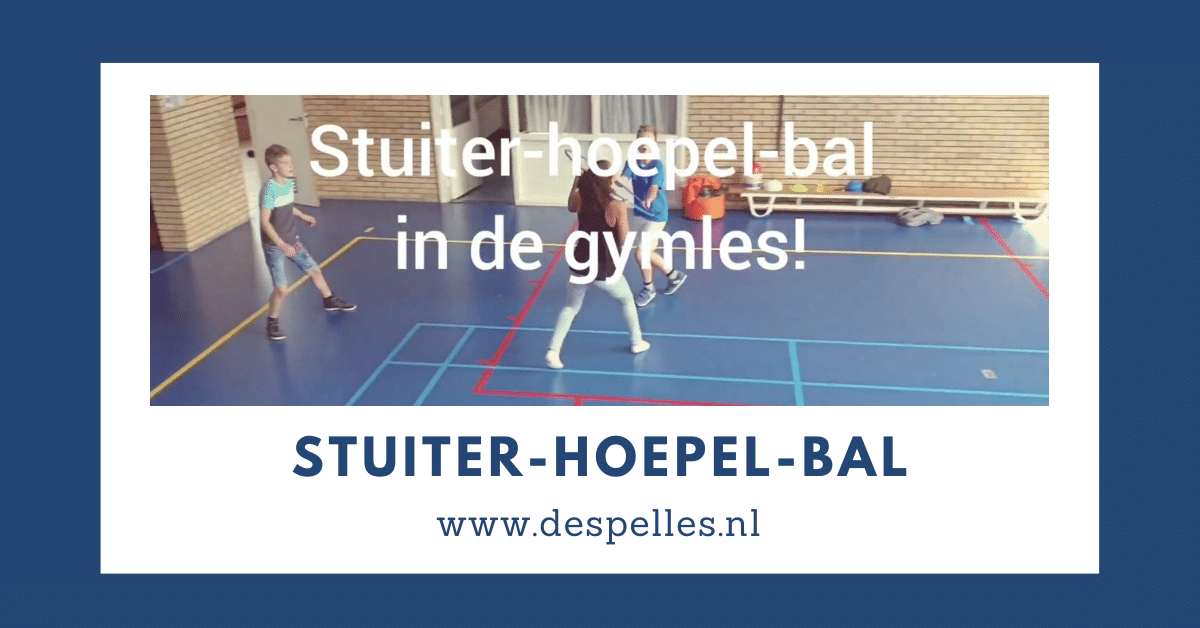 Stuiter-Hoepel-Bal in de gymles