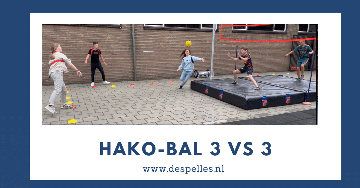 HaKo-Bal 3 vs 3 in de gymles