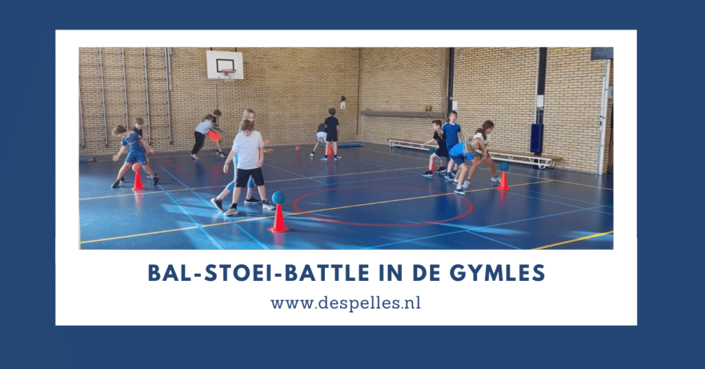 Bal-Stoei-Battle in de gymles