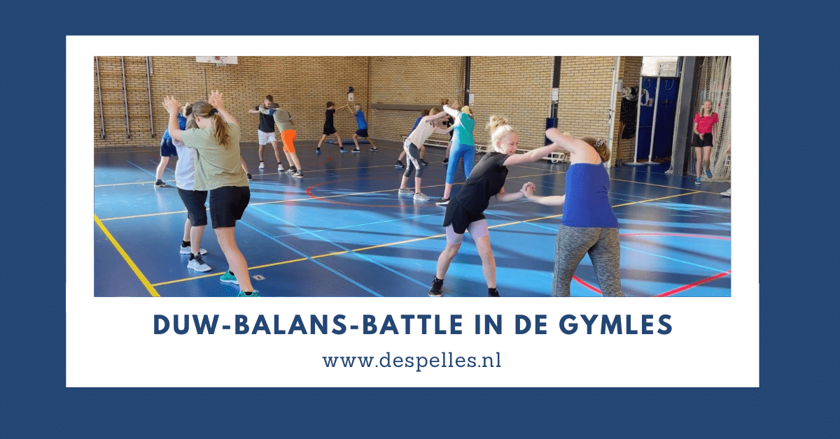 Duw-Balans-Battle in de gymles