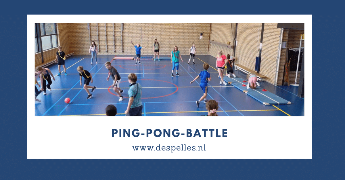 Ping-Pong-Battle in de gymles