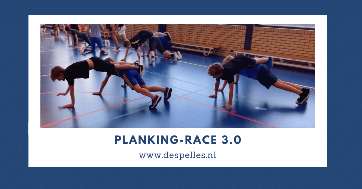 Planking-Race 3.0 in de gymles