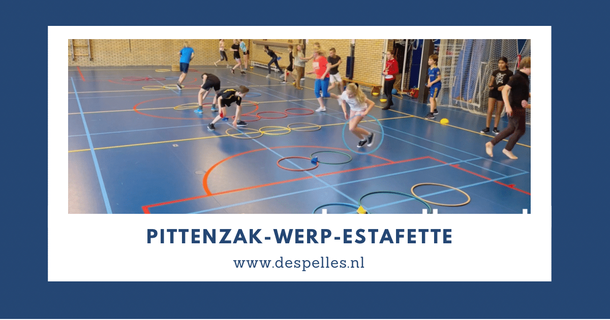 Pittenzak-Werp-Estafette in de gymles