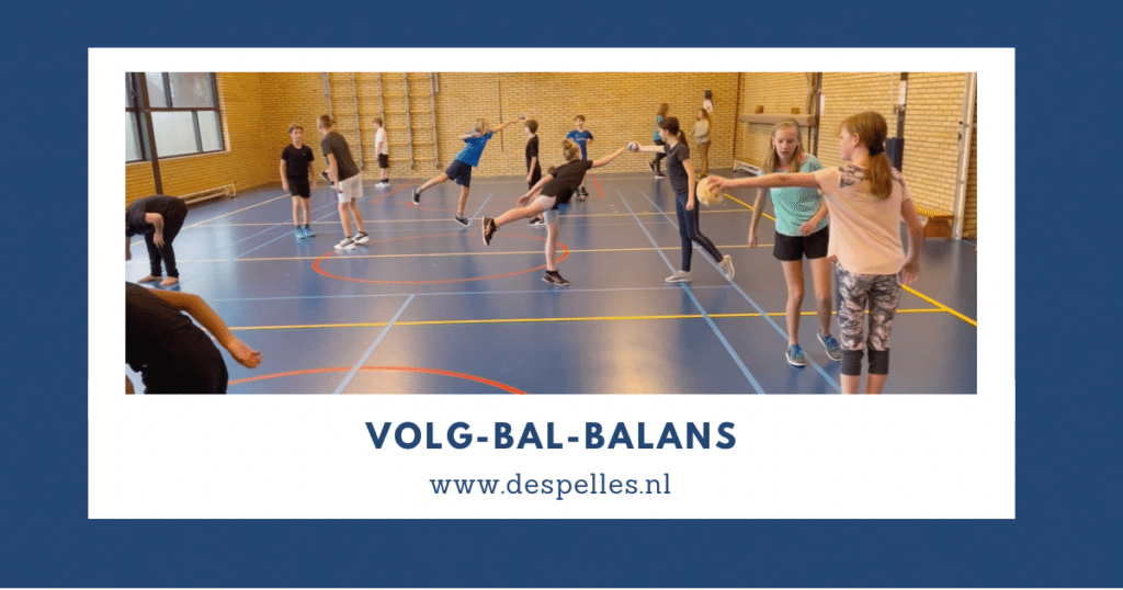 Volg-Bal-Balans in de gymles