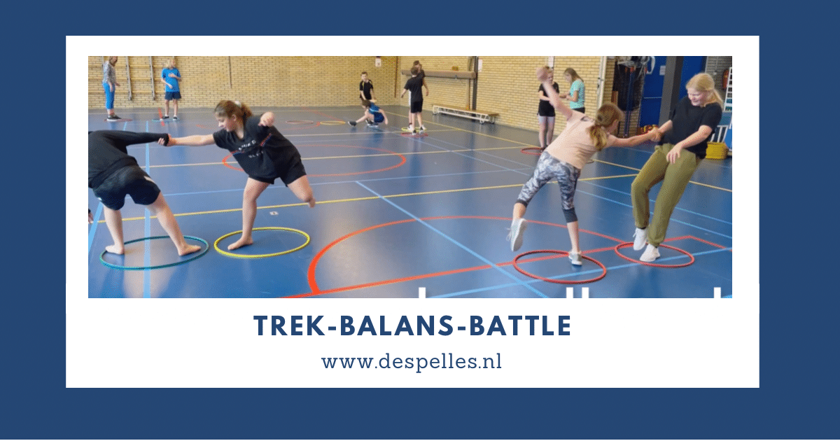 Trek-Balans-Battle in de gymles