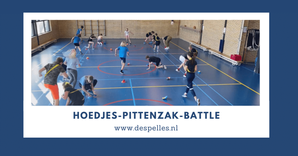 Hoedjes-Pittenzak-Battle in de gymles