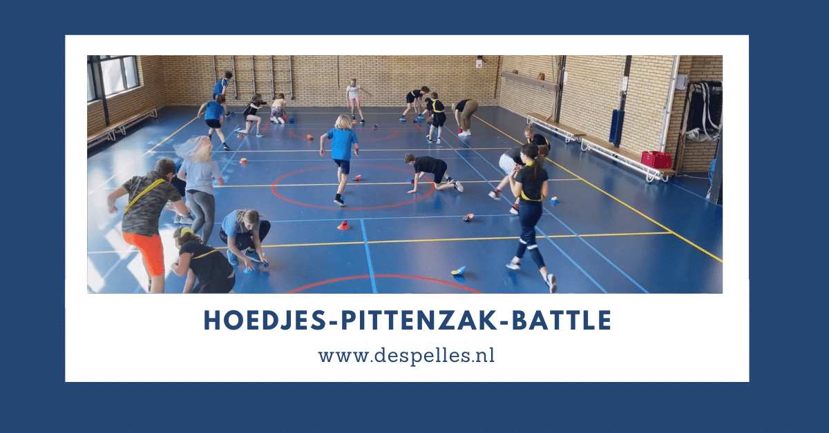 Hoedjes-Pittenzak-Battle in de gymles