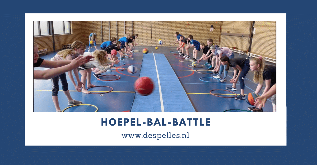 Hoepel-Bal-Battle in de gymles