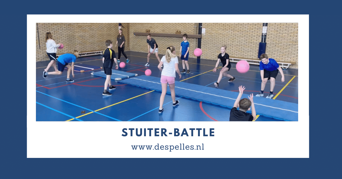 Stuiter-Battle in de gymles
