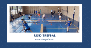 Risk-Trefbal in de gymles