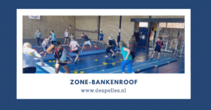 Zone-Bankenroof in de gymles