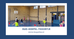 Duo-Hoepel-Tikkertje in de gymles