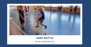 Jump-Battle in de gymles