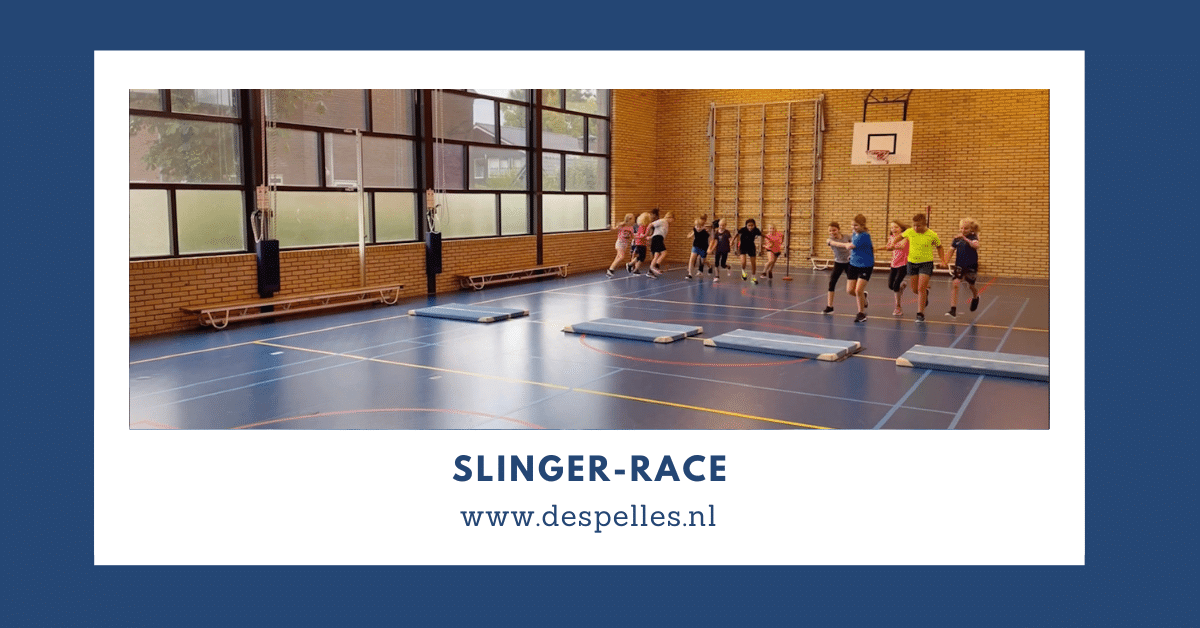 Slinger-Race in de gymles