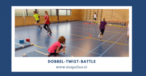 Dobbel-Twist-Battle in de gymles