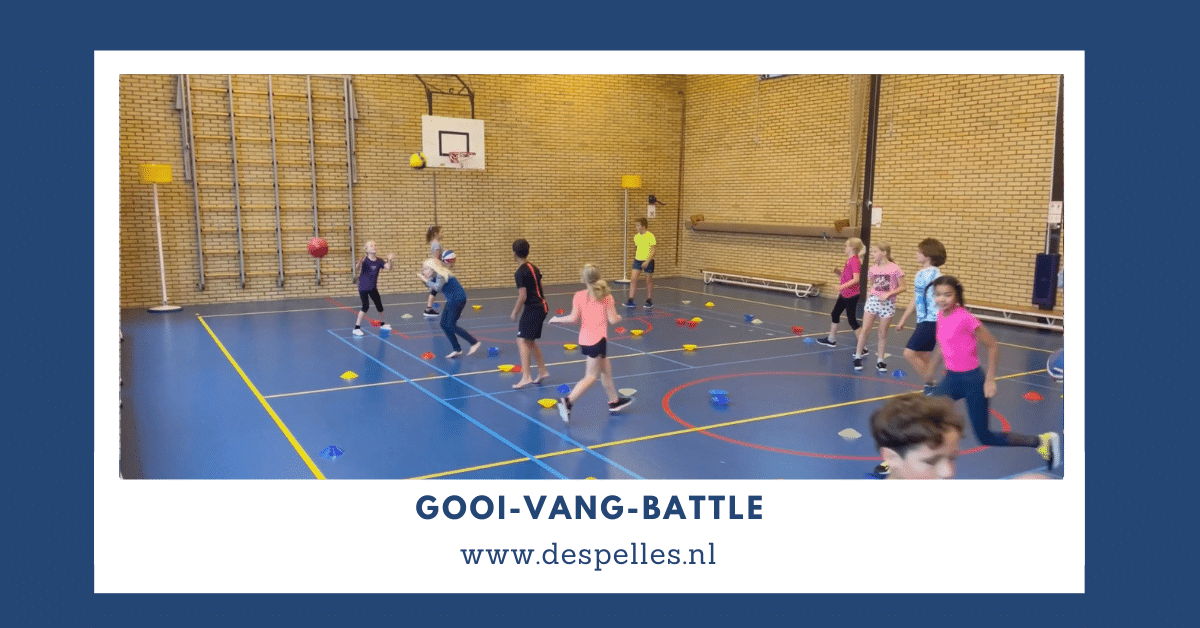 Gooi-Vang-Battle in de gymles