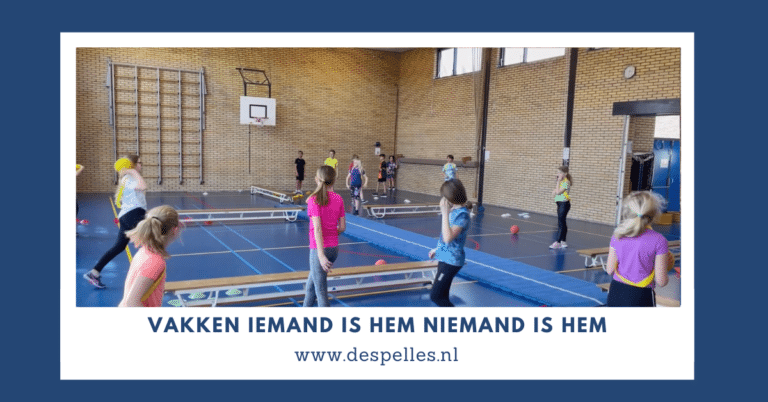 Vakken Iemand Is Hem Niemand Is Hem in de gymles | De Spelles