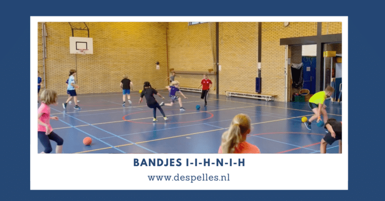 Bandjes Iemand Is Hem Niemand Is Hem in de gymles | De Spelles