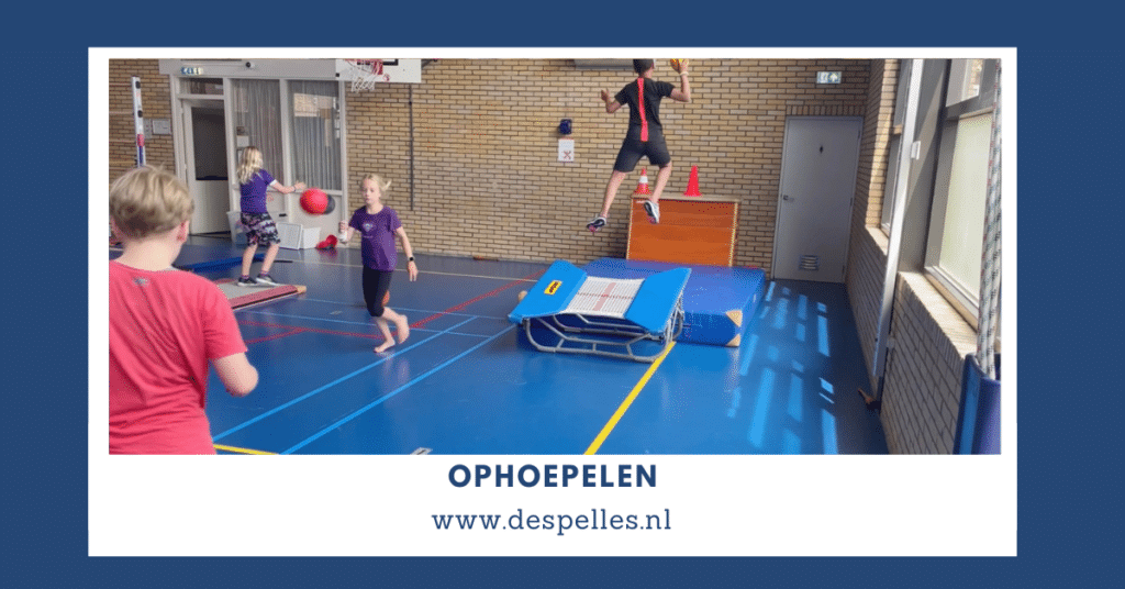 Ophoepelen in de gymles
