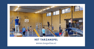 Het Tarzanspel in de gymles