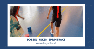 Dobbel-Reken-Sprintrace in de gymles