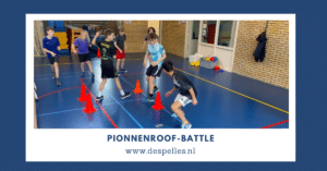 Pionnenroof-Battle in de gymles