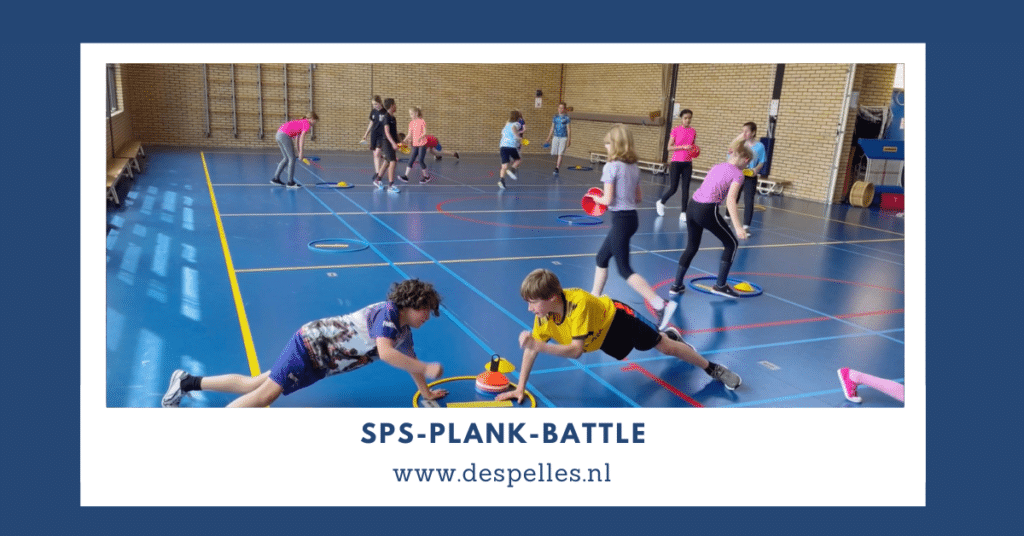 SPS-Plank-Battle in de gymles