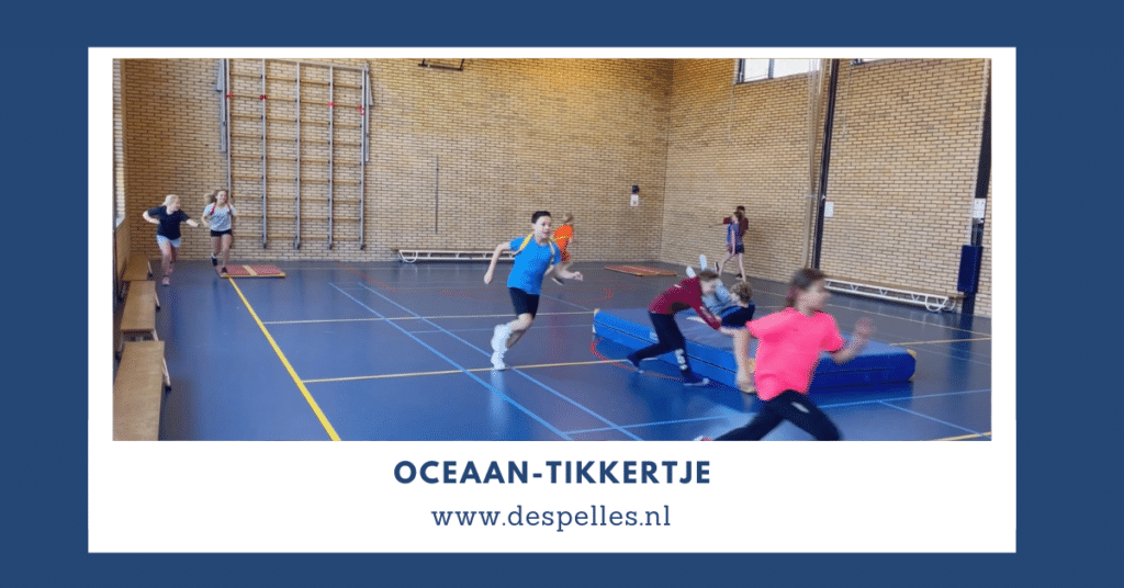 Oceaan-Tikkertje in de gymles