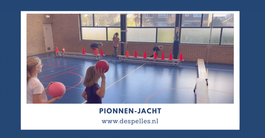 Pionnen-Jacht in de gymles