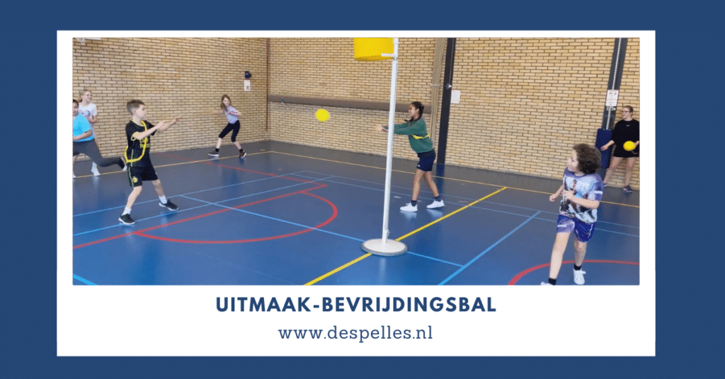 Uitmaak-Bevrijdingsbal in de gymles