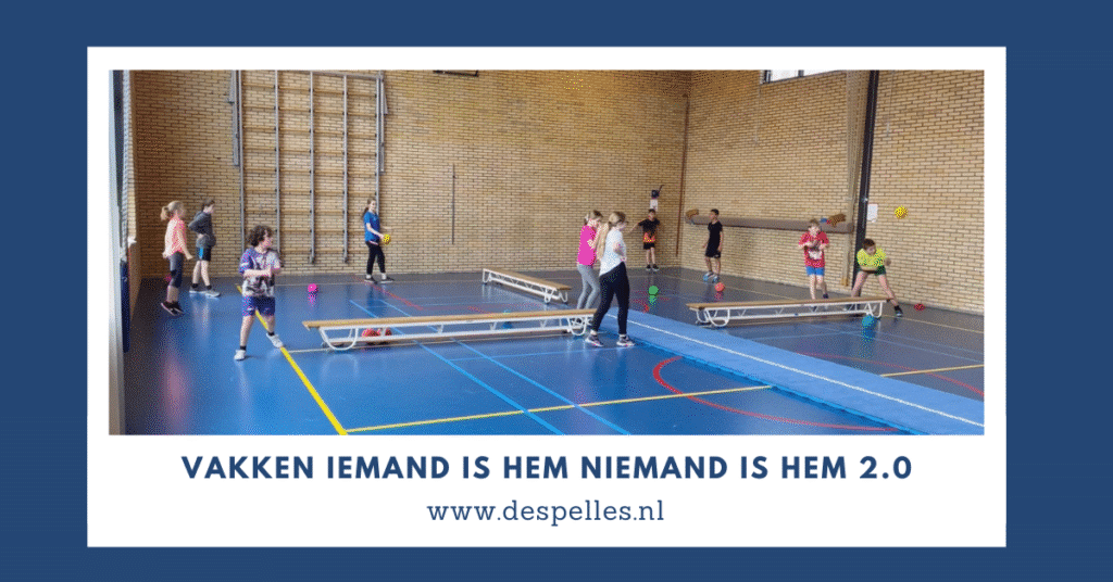 Vakken Is hem niemand Is Hem 2.0 in de gymles