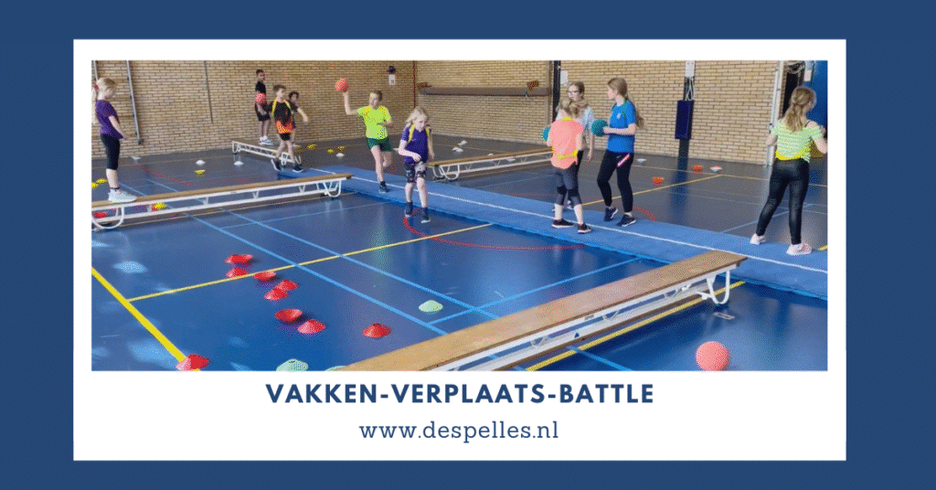 Vakken-Verplaats-Battle in de gymles