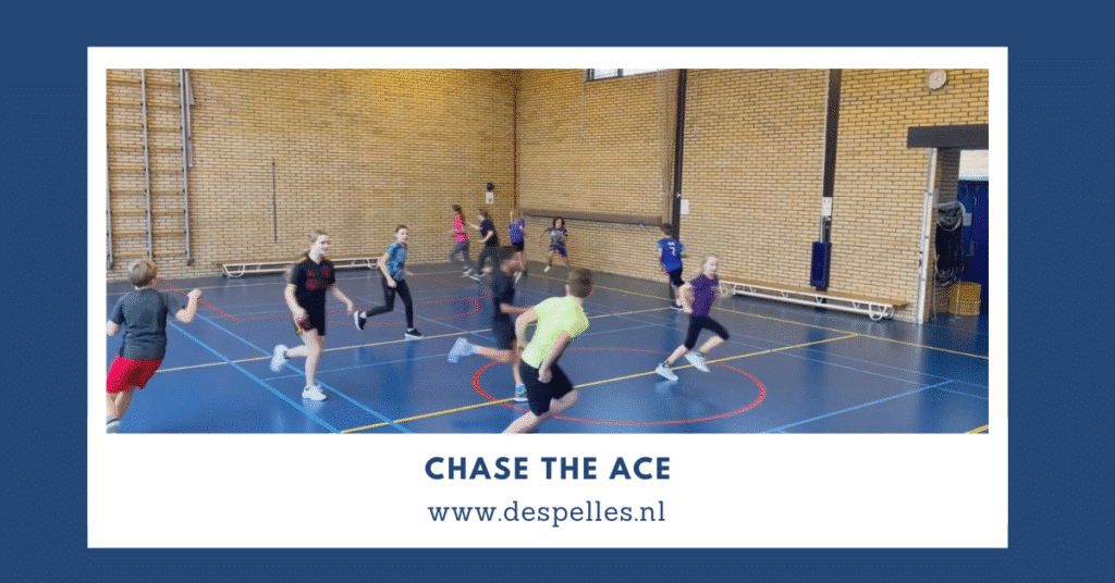 Chase the ace in de gymles