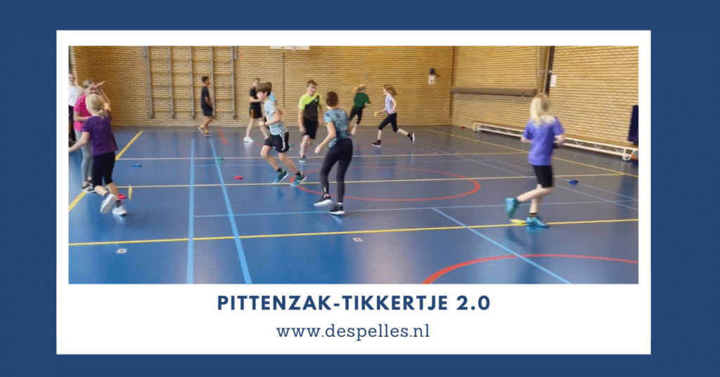 Pittenzak-Tikkertje 2.0 in de gymles