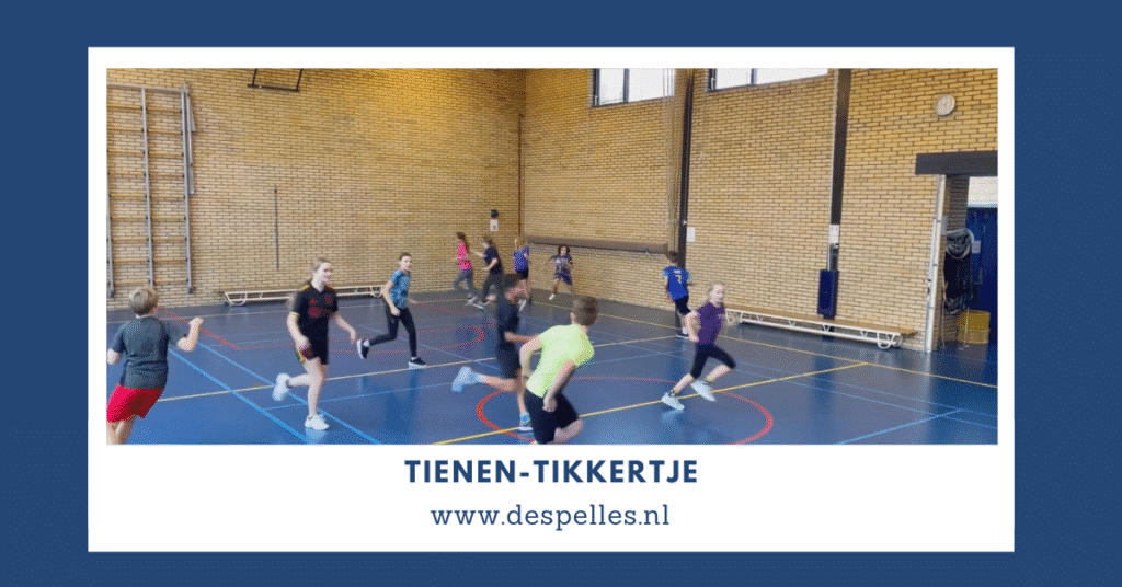 Tienen-Tikkertje in de gymles