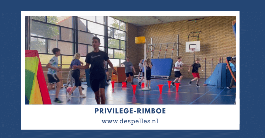 Privilege-10 tellen in de Rimboe in de gymles