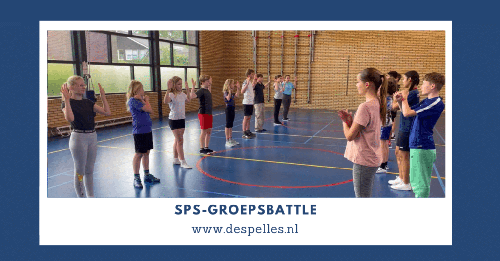 SPS-Groepsbattle in de gymles