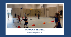 Tchouck-Trefbal in de gymles